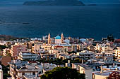 New town of Hania seen from the road to Rethimnon. 